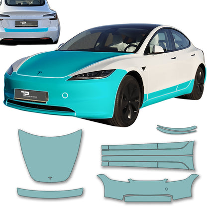 Model 3 “Highland” Ultimate Kit – Stort PPF-sæt til alle udsatte dele