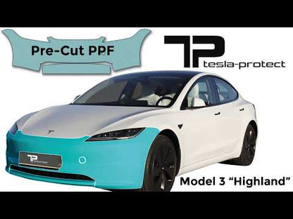 Model 3 "Highland" Frontkit Regular - PPF-sæt til køretøjet Front