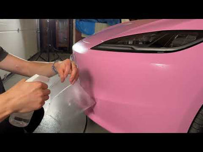 Model 3 “Highland” Paint Protection Film (PPF) til den forreste kofanger