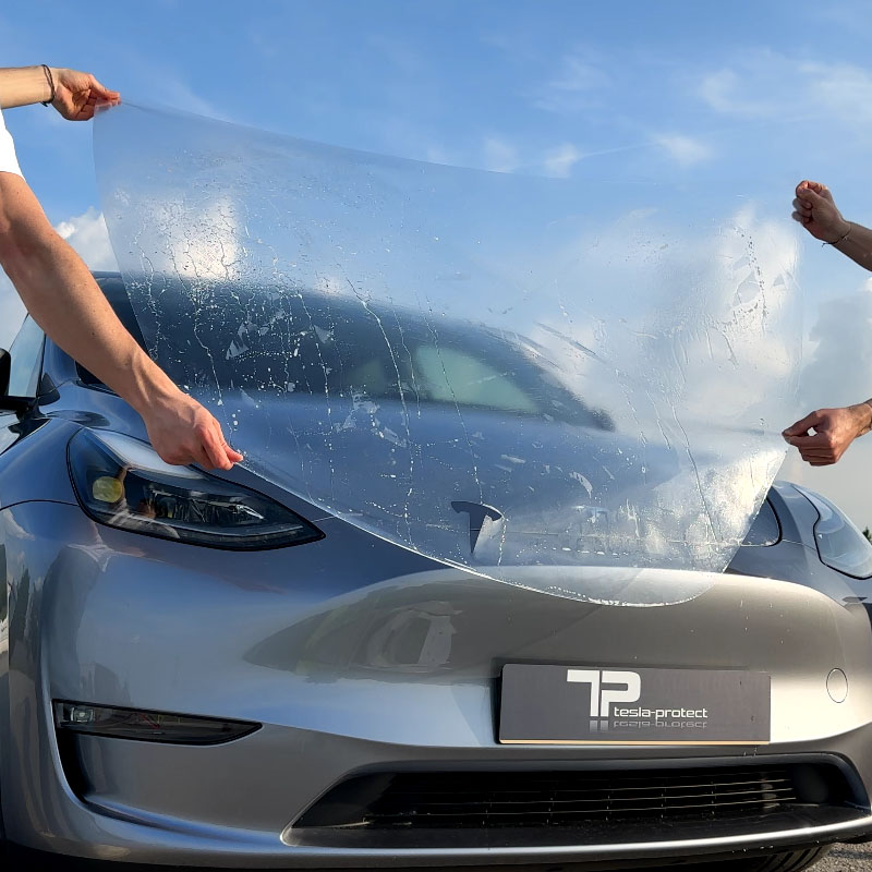Beskyttelsesfolie til lykter - Tesla Model Y 